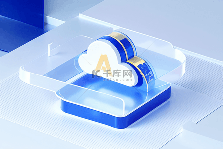 金融商务办公3D立体ICON图标背景5