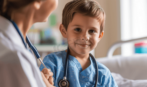 生病的儿童儿童健康医疗