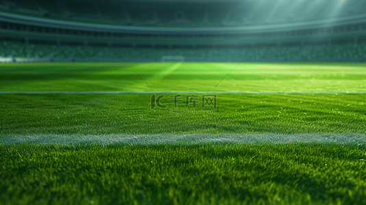 绿色足球的足球背景图片_高端大气足球场绿色场地的图片14