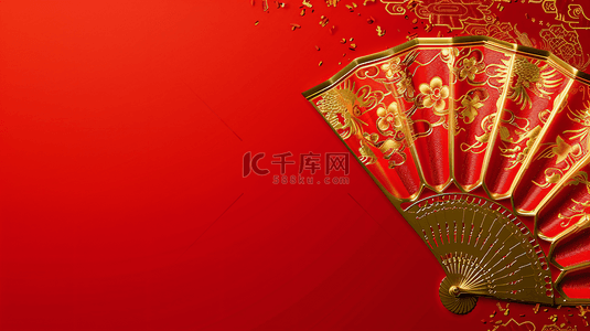 春节喜庆红色背景6