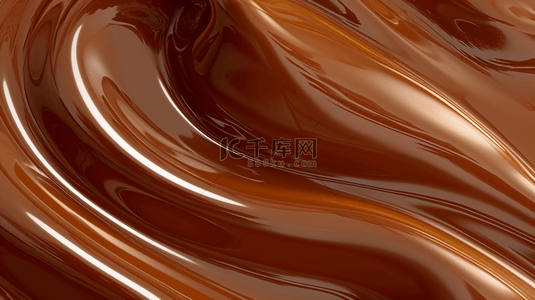 甜品背景图片_棕色巧克力丝滑质感的背景12