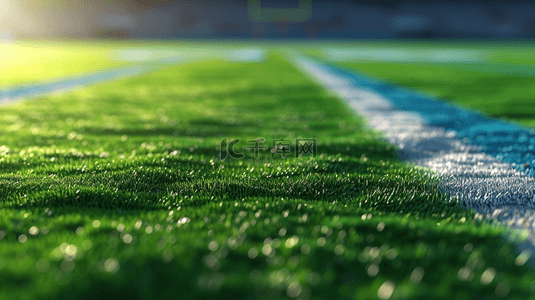 足球背景图片_绿色塑胶运动场背景15