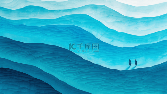 河流曲线背景图片_海面曲线纹理创意背景4