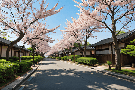 日本旅游樱花风景摄影配图4