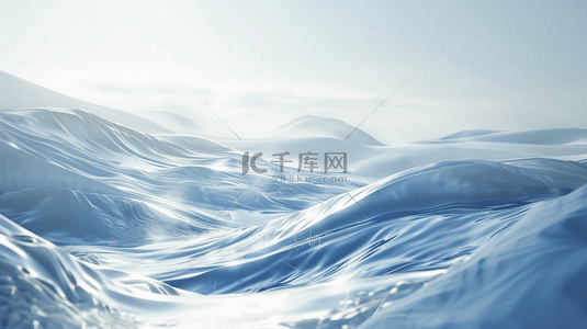 早晨的太阳背景图片_冰天雪地连绵高山背景1