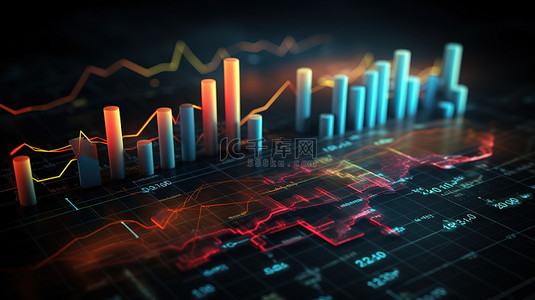 数据可视化图表背景图片_可视化图表数据商务背景