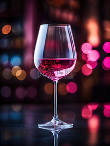 一杯葡萄酒商业摄影素材