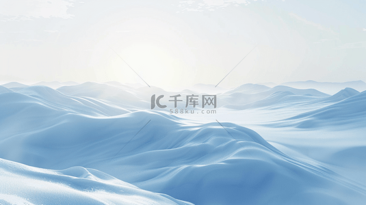 冰天雪地连绵高山背景7