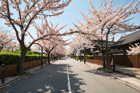 日本旅游樱花风景摄影图片4