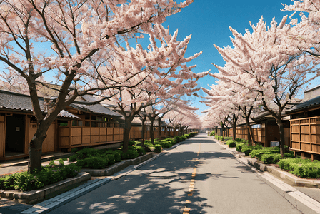日本旅游樱花风景摄影图片8
