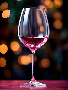 一杯葡萄酒商业摄影背景图片