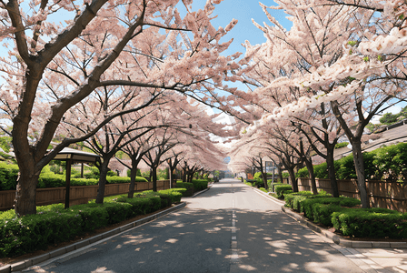日本旅游樱花风景摄影图片3