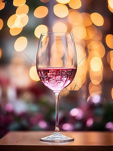 一杯葡萄酒商业摄影背景素材