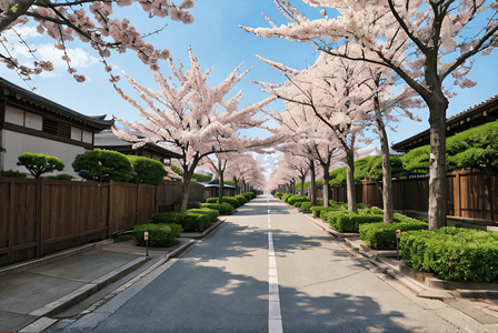 日本旅游樱花风景摄影照片4