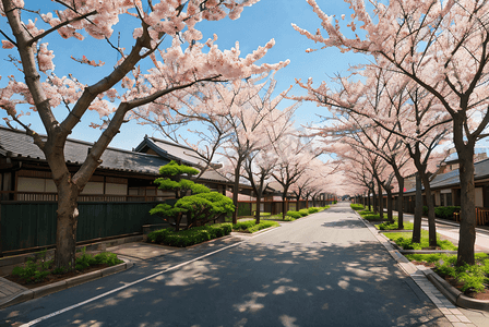 日本旅游樱花风景摄影图5