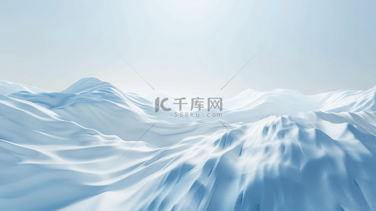 冬天背景图片_冰天雪地连绵高山背景15