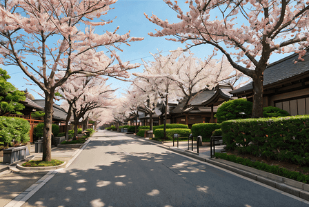 日本旅游摄影照片_日本旅游樱花风景摄影照片5