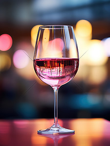 一杯葡萄酒商业摄影设计