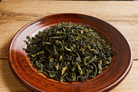 精品绿茶茶叶高清摄影图9