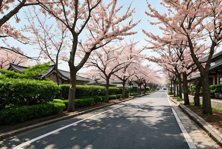 日本旅游摄影照片_日本旅游樱花风景摄影配图6