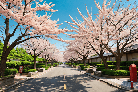 日本旅游樱花风景摄影配图5