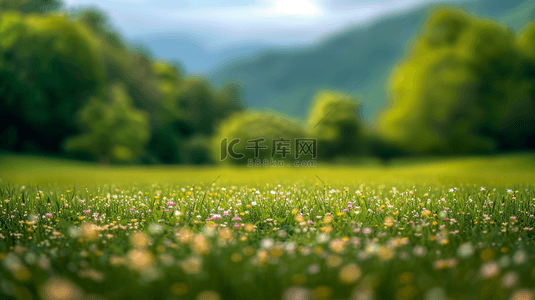 植树节背景图片_生机勃勃大自然绿色背景5