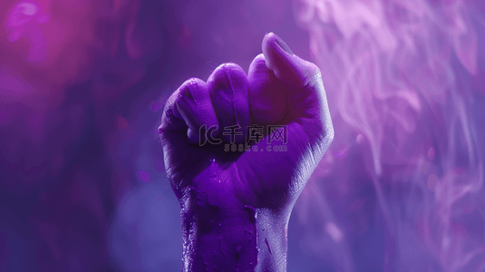315背景图片_紫色紧握拳头背景4