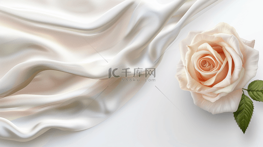 布艺装饰背景图片_粉色盛开的花朵浪漫背景5