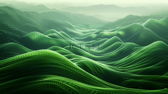 植物绿色渐变背景图片_绿色渐变纹理山坡山脉的背景10