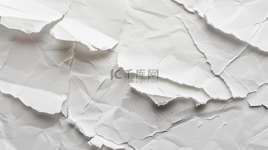 白色折纸褶皱平面平铺纹理的背景21