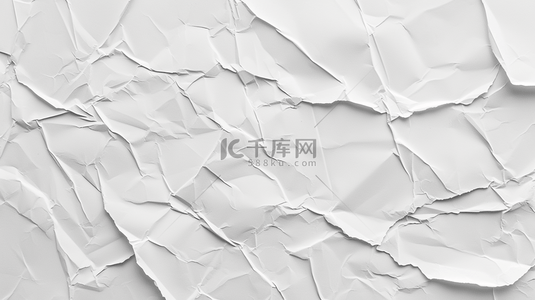 白色折纸褶皱平面平铺纹理的背景15
