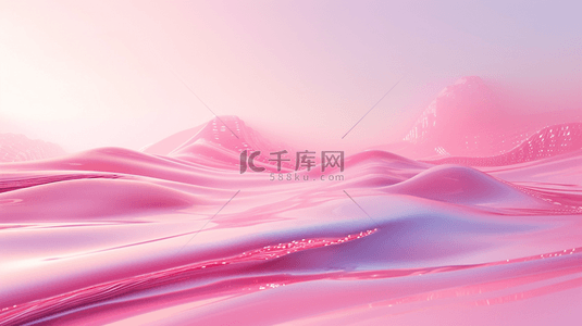 城市背景图片_粉色梦幻流光线条渐变曲线的背景1