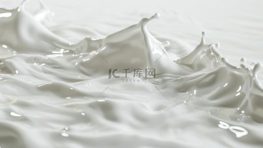 白色牛奶纹理水纹波纹的背景2