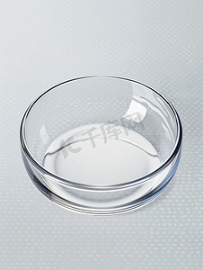 透明玻璃摄影照片_透明玻璃培养皿