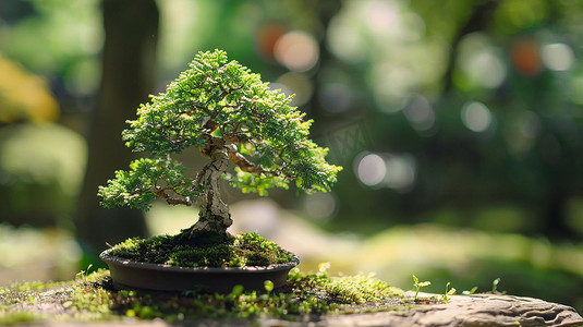 树木3D模型立体描绘摄影照片数字艺术