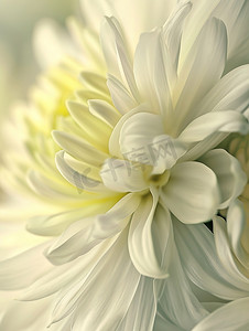 白色花朵开放的摄影2摄影照片