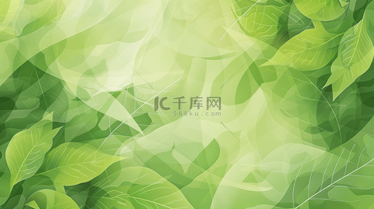 质感树叶背景图片_绿色树叶叶片纹理质感的背景3