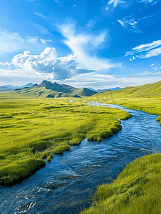 扬州风景摄影照片_呼伦贝尔大草原风景