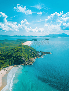 度假游玩摄影照片_海南分界洲岛的夏天