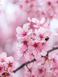 春天樱花惊蛰