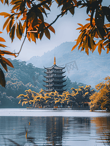 西湖雷锋塔旅游目的地