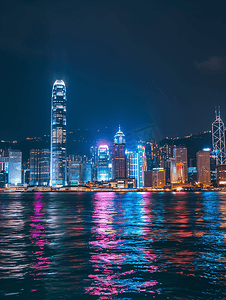 香港旅游夜景
