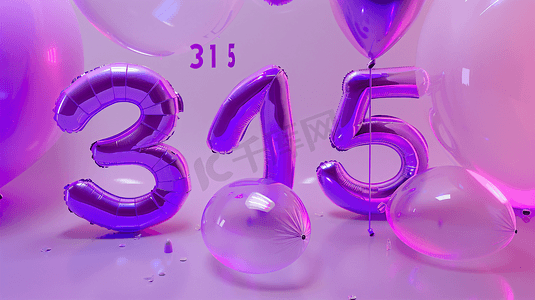 立体气球315消费者权益日4