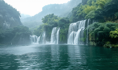 贵州黄果树瀑布风光美景