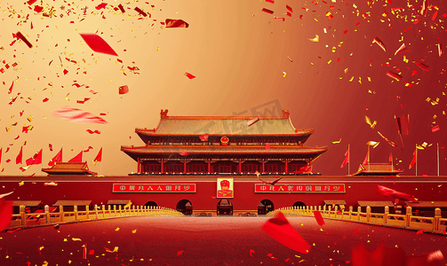 中国北京七十一周年