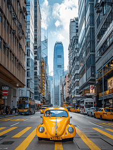 香港街景叮叮车