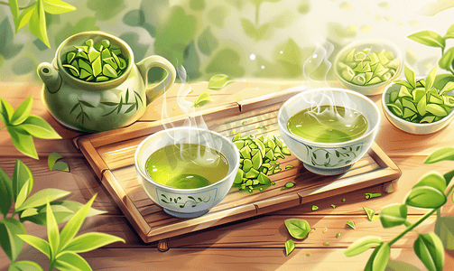 绿茶饮食文化