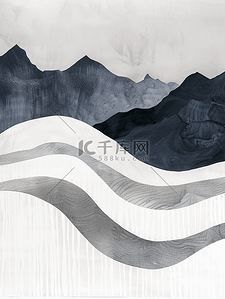 灰色背景背景图片_白灰色山型条纹纹理抽象商务的背景5