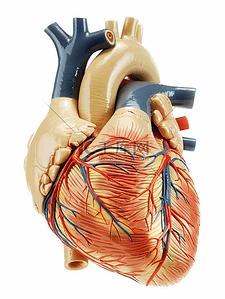 心脏内部结构左心房医疗照片