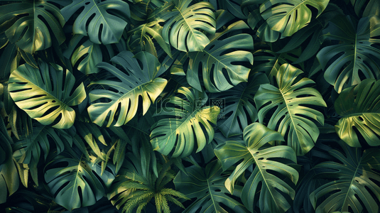 绿色热带植物绿植背景17
